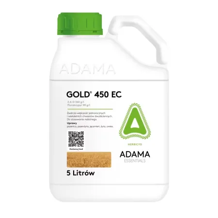 Gold 450 EC, Adama, 2,4 D, fluroksypy, Herbicide,